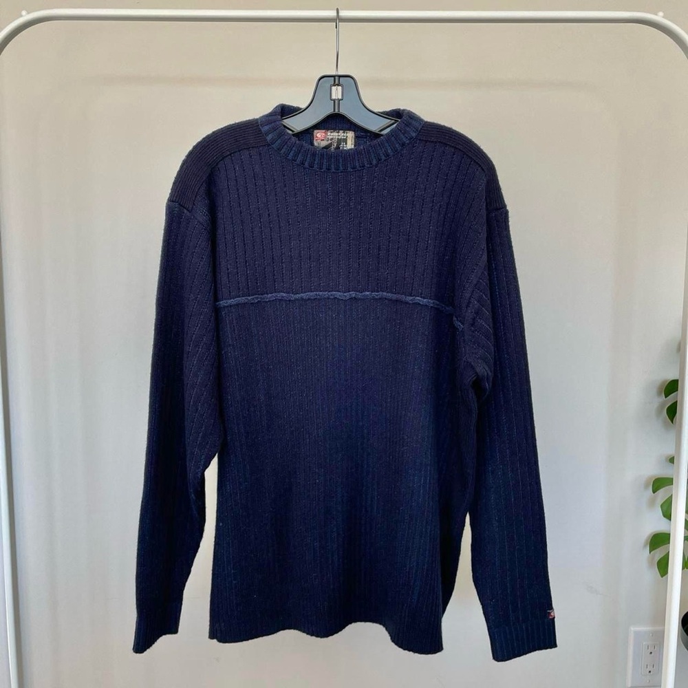 Point Zero Ribbed Knit Sweater